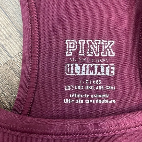 PINK ULTIMATE SPORT BRA - Picture 3 of 5